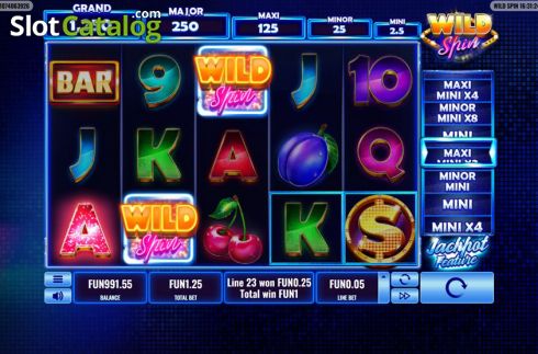 Οθόνη5. Wild Spin Κουλοχέρης 