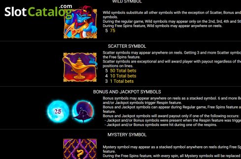 Οθόνη5. 1001 Spins Κουλοχέρης