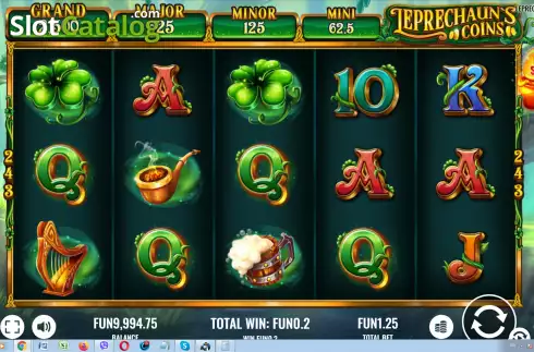 Οθόνη4. Leprechaun's Coins Κουλοχέρης
