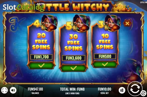 Οθόνη5. Little Witchy Κουλοχέρης