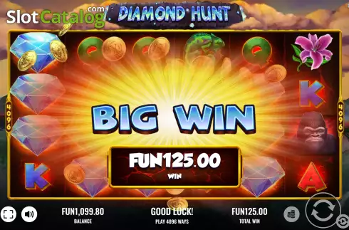 Οθόνη4. Diamond Hunt Κουλοχέρης