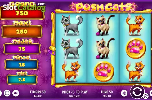 Οθόνη2. Posh Cats Κουλοχέρης