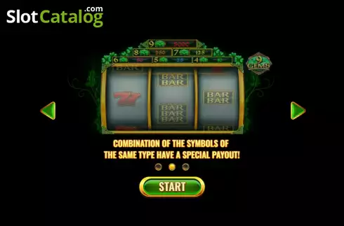 Οθόνη3. 9 Gems Κουλοχέρης