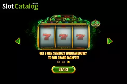 Οθόνη4. 9 Gems Κουλοχέρης