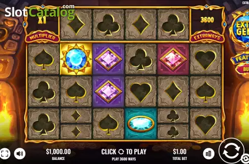 Οθόνη3. Extra Gems Κουλοχέρης