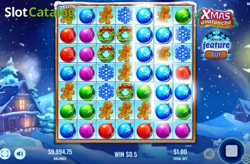 Οθόνη5. Xmas Avalanche Κουλοχέρης 