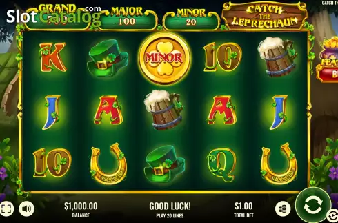 Οθόνη3. Catch The Leprechaun Κουλοχέρης