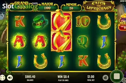 Οθόνη4. Catch The Leprechaun Κουλοχέρης