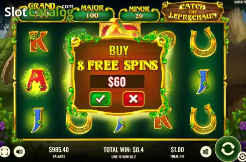 Οθόνη6. Catch The Leprechaun Κουλοχέρης