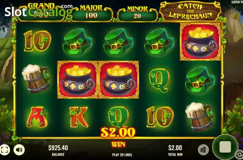 Οθόνη7. Catch The Leprechaun Κουλοχέρης