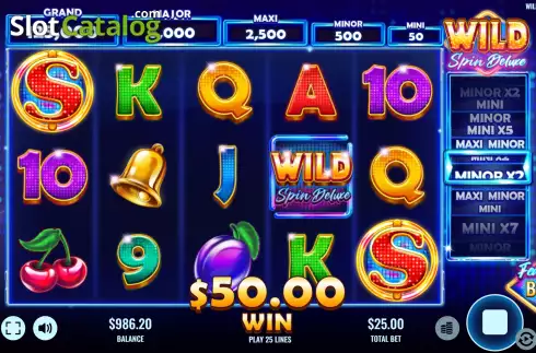 Οθόνη5. Wild Spin Deluxe Κουλοχέρης