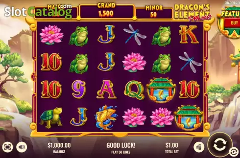 Οθόνη2. Dragon's Element Deluxe Κουλοχέρης