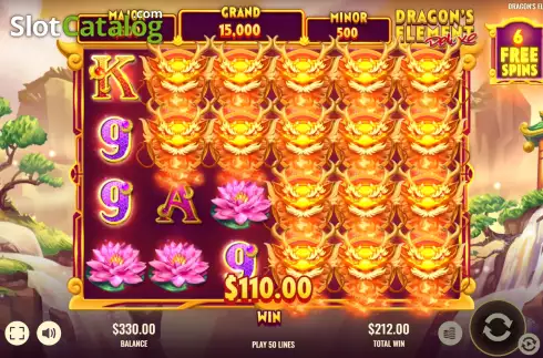 Οθόνη8. Dragon's Element Deluxe Κουλοχέρης