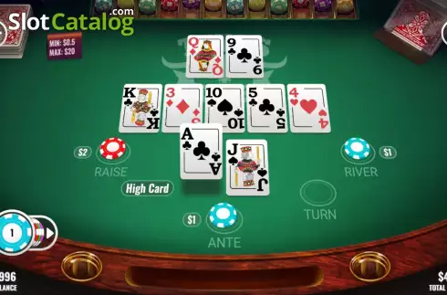 Οθόνη3. Texas Hold 'Em (Platipus) Κουλοχέρης
