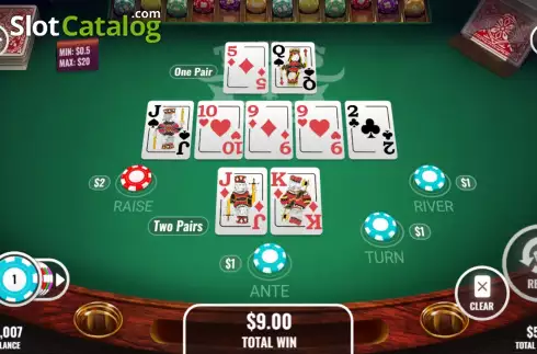 Οθόνη5. Texas Hold 'Em (Platipus) Κουλοχέρης