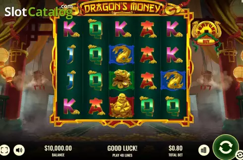 Οθόνη2. Dragon's Money Κουλοχέρης