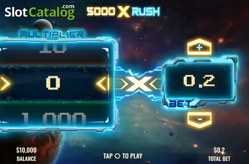 Οθόνη2. 5000x Rush Κουλοχέρης
