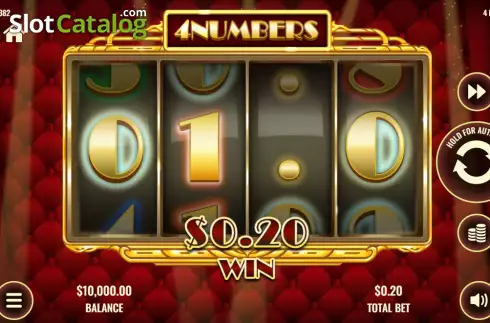 Οθόνη3. 4 Numbers Κουλοχέρης