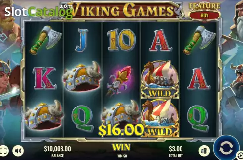 Οθόνη3. Viking Games Κουλοχέρης