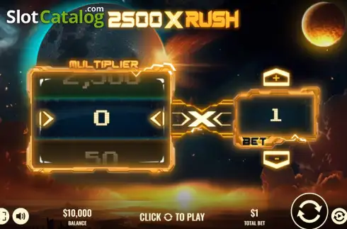 Οθόνη2. x2500 Rush Κουλοχέρης