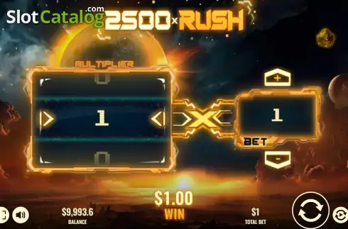 Οθόνη3. x2500 Rush Κουλοχέρης
