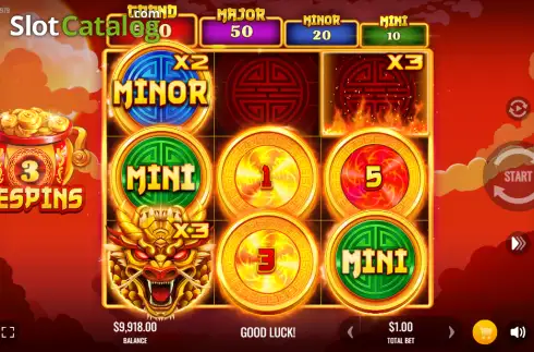 Οθόνη3. Coin Blaze Κουλοχέρης