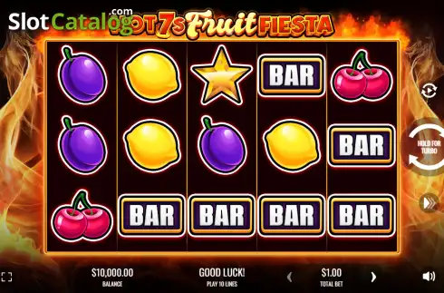 Οθόνη2. Hot 7s Fruit Fiesta Κουλοχέρης 