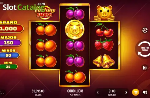 Οθόνη2. Fortune Smash Κουλοχέρης 