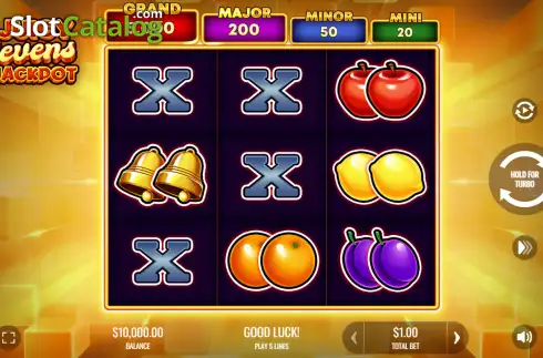 Οθόνη2. Juicy Sevens Jackpot Κουλοχέρης