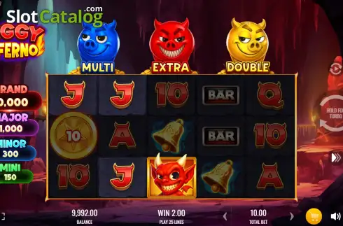 Οθόνη3. Piggy Inferno Κουλοχέρης