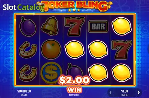 Οθόνη3. Joker Bling Κουλοχέρης