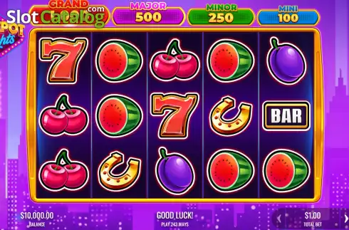 Οθόνη2. Jackpot Nights Κουλοχέρης