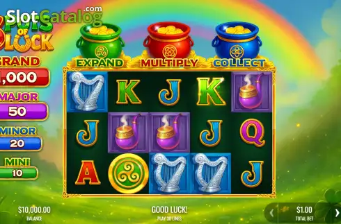 Οθόνη2. 3 Pots of Luck Κουλοχέρης