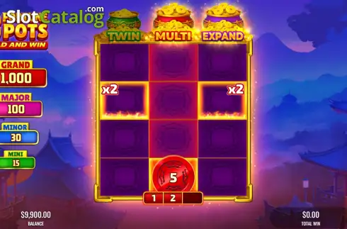 Οθόνη3. 3 Fortune Pots Hold and Win Κουλοχέρης