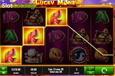 Οθόνη3. Lucky money (Platipus) Κουλοχέρης