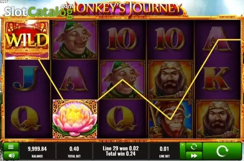 Οθόνη2. Monkey's Journey (Platipus) Κουλοχέρης