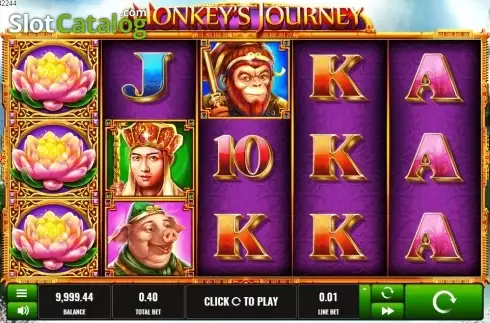 Οθόνη3. Monkey's Journey (Platipus) Κουλοχέρης