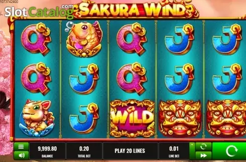Οθόνη2. Sakura Wind Κουλοχέρης