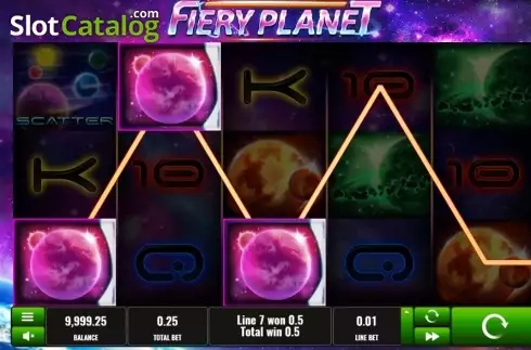 Οθόνη3. Fiery Planet Κουλοχέρης