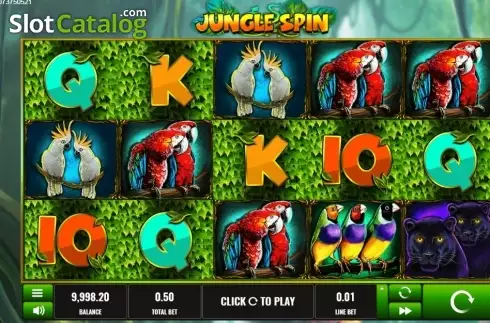 Οθόνη3. Jungle Spin Κουλοχέρης