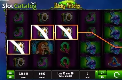 Οθόνη4. Richy Witchy Κουλοχέρης