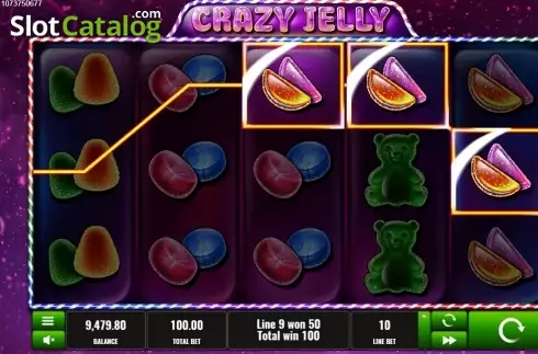 Οθόνη3. Crazy Jelly Κουλοχέρης