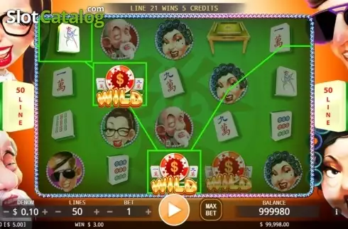Οθόνη3. Mahjong Master (KA Gaming) Κουλοχέρης 