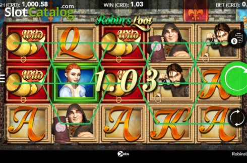 Οθόνη4. Robin's Loot Κουλοχέρης