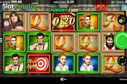 Οθόνη5. Robin's Loot Κουλοχέρης