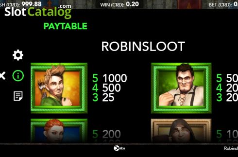 Οθόνη6. Robin's Loot Κουλοχέρης
