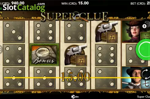 Οθόνη3. Super Clue Dice Κουλοχέρης