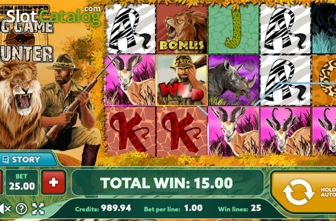 Οθόνη3. Big Game Hunter Κουλοχέρης