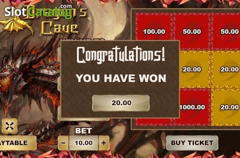 Οθόνη5. Dragons Cave (PlayPearls) Κουλοχέρης