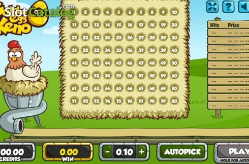 Οθόνη2. Golden Egg Keno Κουλοχέρης